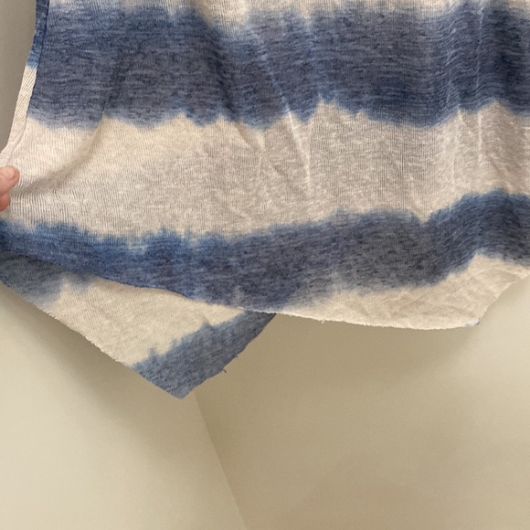 Anthropologie Eri & Ali size small beach swim swimsuit cover up blue beige pink - Picture 6 of 9